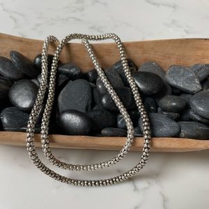 Silpada popcorn 30 inch chain N1486